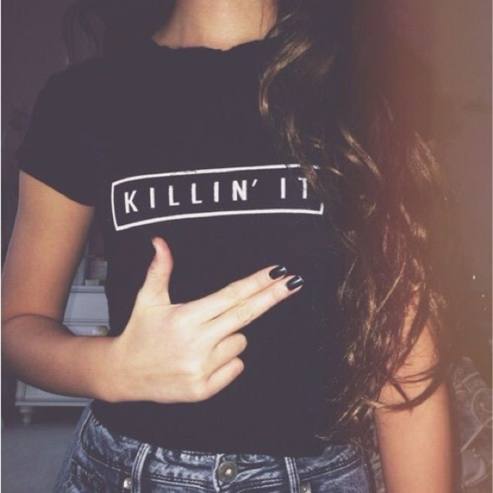 Killin It! Crop Top